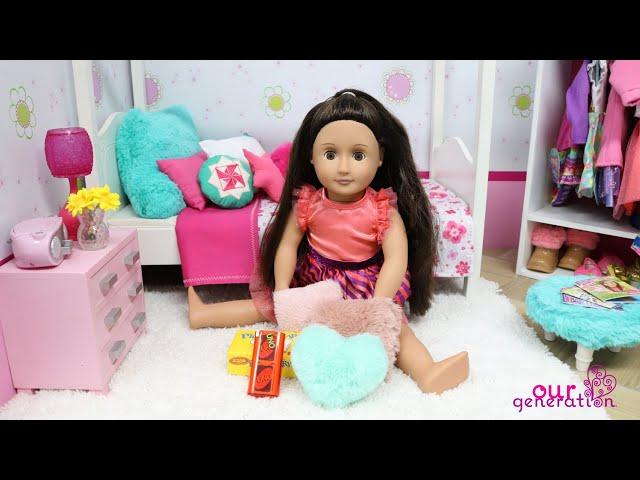 MY OUR GENERATION DOLL ROOM DECORATION AND CLOSET TOUR