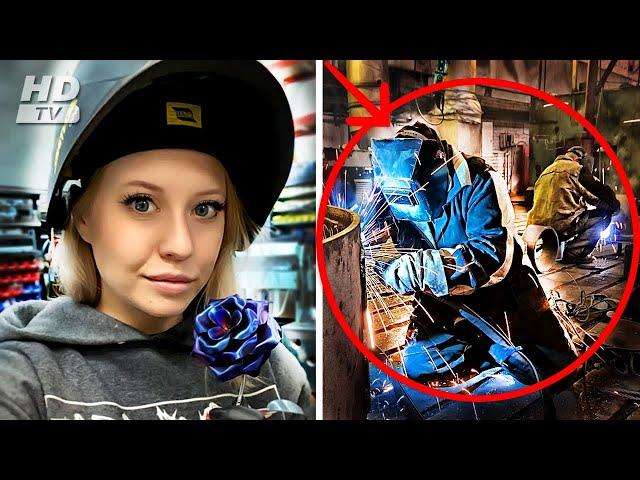 Сварщица 4-го Разряда. Качеством Швов Этой Русской Девушки-Сварщика Восхищаются Даже Американцы