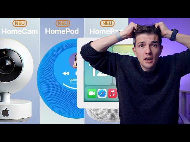 Verwirrung komplett: HomeCam, HomePad & neuer HomePod! Samsung kopiert Apple und finally iOS 18.2!