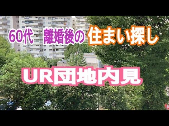 熟年離婚後の住まい探し　アラカン　UR住宅　60代暮らし