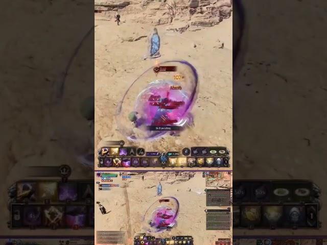 He tried to run away #viralvideo #dps #throneandliberty #subscribe#likeforlikes #skeepressure#mmorpg