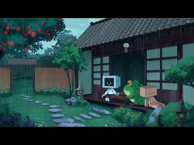 a peaceful rainy day  calm your anxiety, relaxing music - lofi hip hop mix - aesthetic lofi