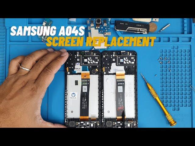 How To Replace Samsung Galaxy A04s Genuine Screen | Simple And Easy Way