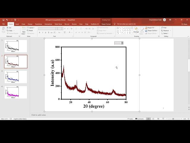 Exporting Graphs to Powerpoint and Word from Originlab