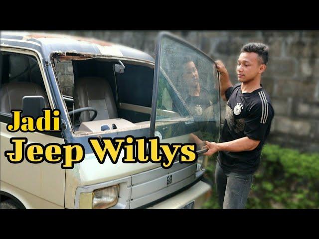 suzuki carry jadi jeep willys//willys homemade Part 1