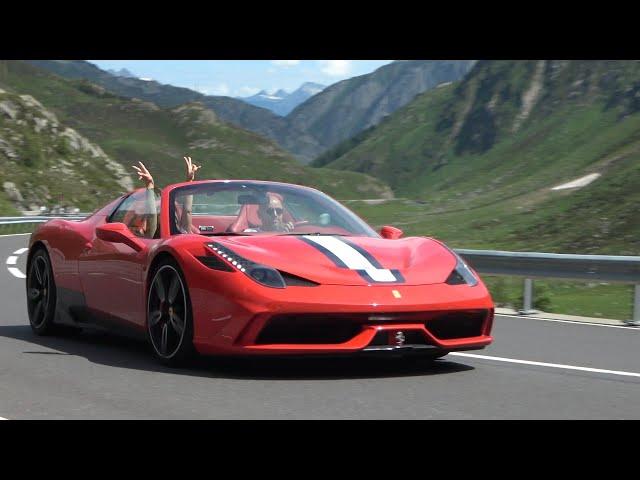 Supercars on the Swiss Mountain Roads 2024 Jun