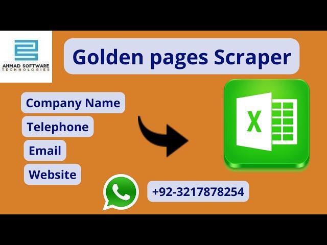 Goldenpages Scraper || How to scrape data from goldenpages