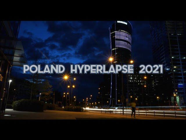 poland warsaw hyperlapse 2021 trailer(4K)