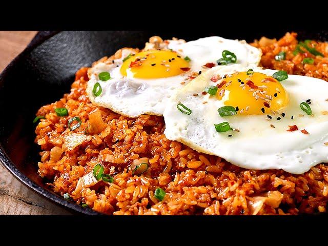 Amazingly easy and delicious kimchi fried rice