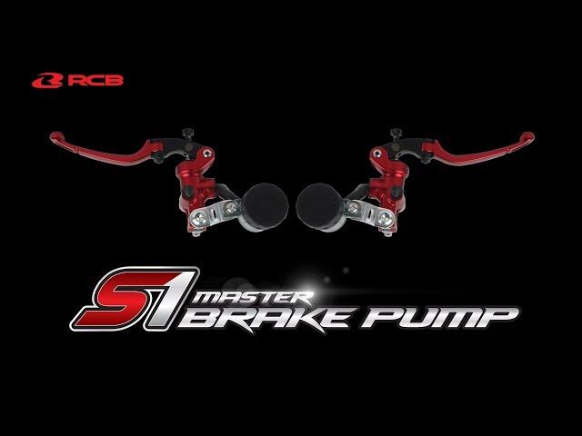 RCB S1 Master Brake Pump - Official Product Introduction