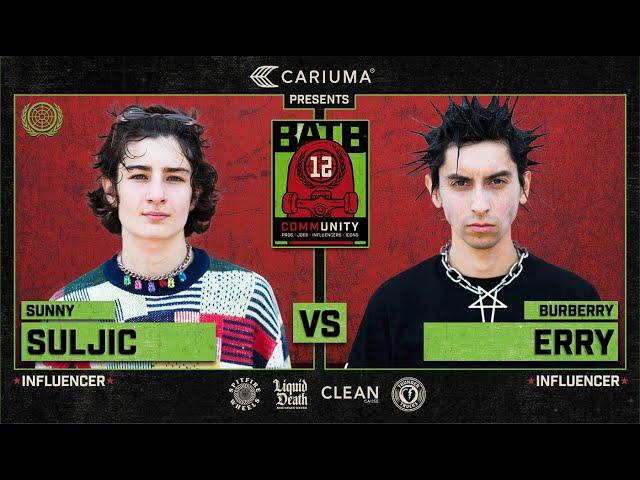 BATB 12: Sunny Suljic Vs. Burberry Erry - Round 1