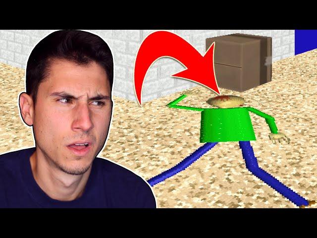 Baldi Got KNOCKED OUT! | Baldi's Basics Mod