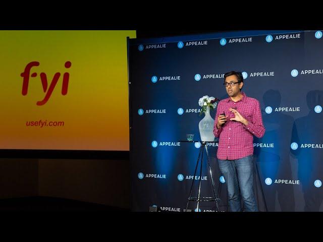 APPEALIE 2019 SaaS Conference - Hiten Shah - Co-Founder UseFYI