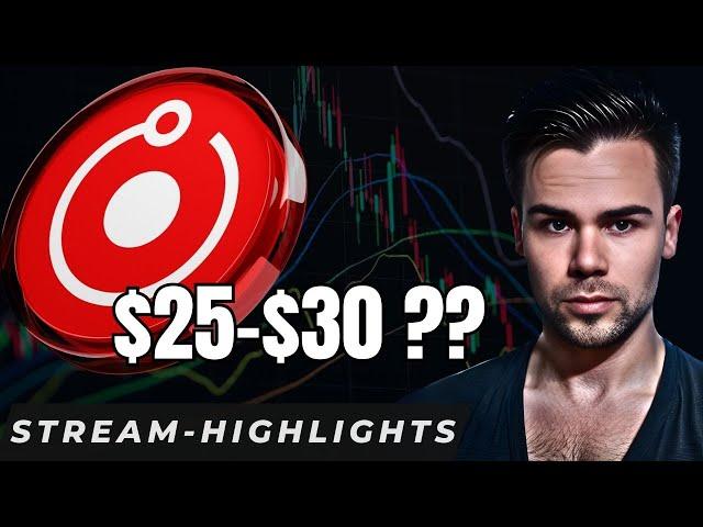 Rendr Profite ziehen bei $25 - $30? | zu früh? | Q&A | KRYPTO Stream-Highlights