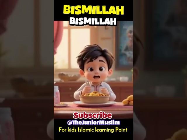 Bismillah, Bismillah – A Fun Islamic Rhyme for Kids | kids Learning about Bismillah #kidsrhyme #baby