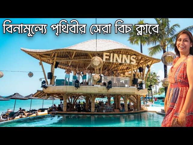 FINNS Beach Club, Bali 2024 | Worlds Best Beach Club | Bali Pool Party | Bali Travel Series 2024
