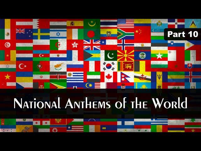 National Anthems of the World | Part 10 - T-U-V-Y-Z | Instrumental Versions