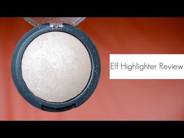 Elf Baked Highlighter Review - Moonlight Pearls | Mikayla Jayde