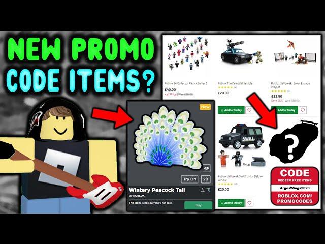 NEW PROMO CODE ITEMS! AND MORE Codes Found In Catalogues! (ROBLOX)