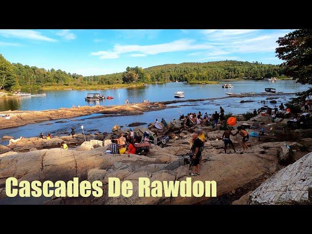 Cascades Rawdon: Amazing Place to Sun Chill | Parc des Chutes Dorwin | Canada Falls Near Montreal