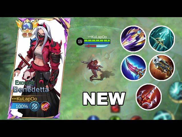 Benedetta New Broken Build 2024 | Mobile Legends