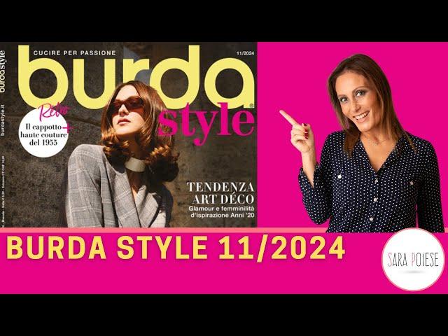 BURDA NOVEMBRE 2024 | BURDA 11/2024 | Sara Poiese