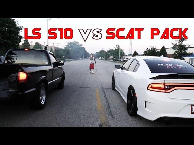 LS Swapped S10 vs Scat Pack 392