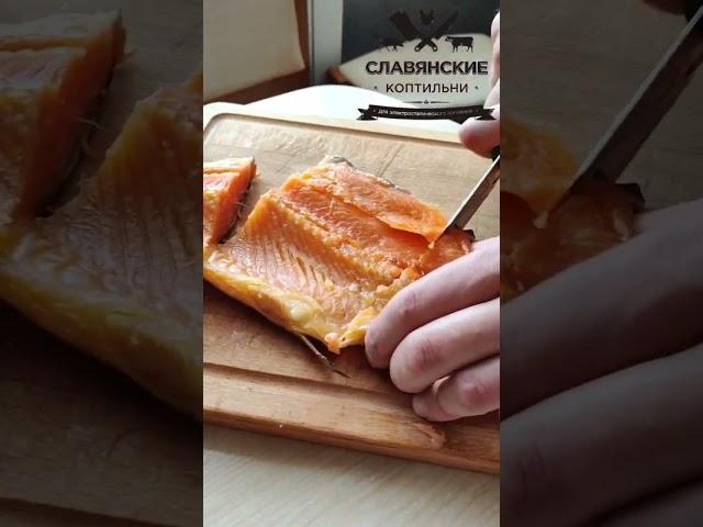 Вакуумная упаковка ФОРЕЛИ холодного копчения. Электростатическое копчение за 15 минут
