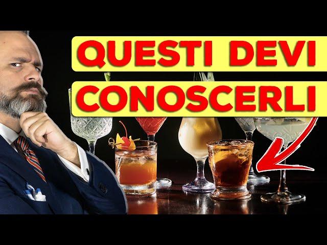 12 COCKTAIL che DEVI ASSOLUTAMENTE conoscere!