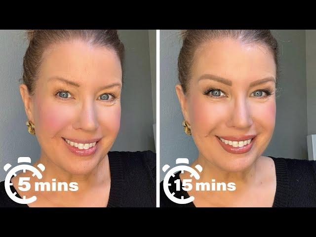 "Real-Time" 5 Minute Everyday Makeup Look To Party Ready....FAST!