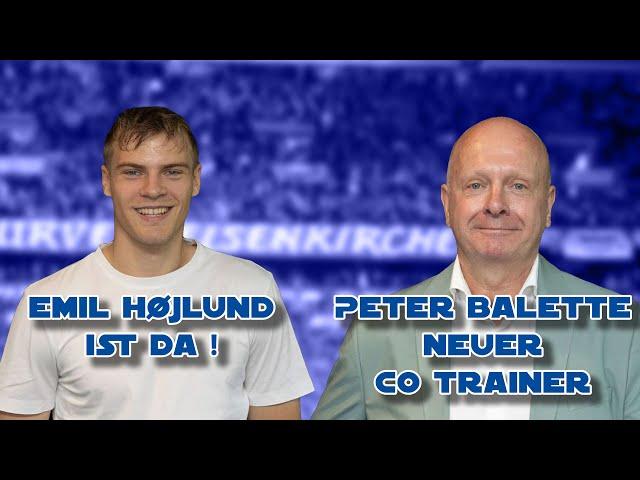 Schalke verpflichtet dänisches Talent Emil Højlund & Peter Balette verstärkt Trainer-Team! NEWS