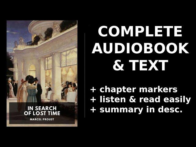 In Search of Lost Time (1/9)  By Marcel Proust. FULL Audiobook