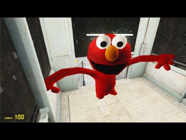ELMO NEXTBOT TRIES TO GET INTO MY ELEVATOR IN GMOD