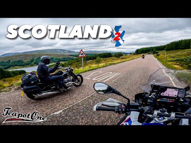 Epic Motorcycle Tour Of Scotland - The Flying Scotsman Day 2