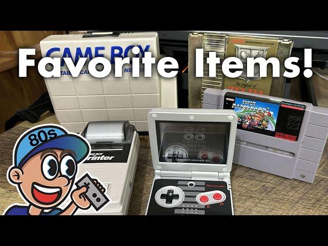 Retro Video Game Collection - Favorite Items (Part 1)