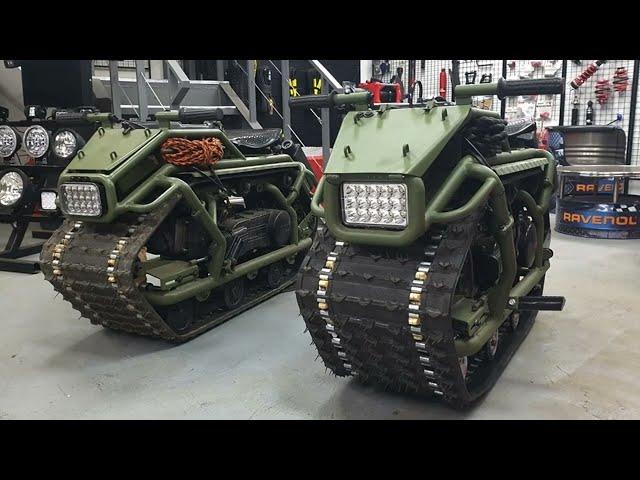 HOMYAK - Homemade Caterpillar ATV On Another Level