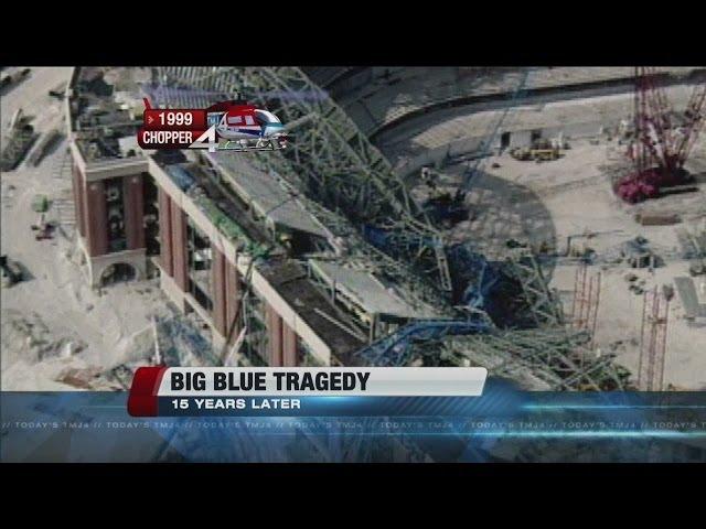 Big blue crane collapse in 1999