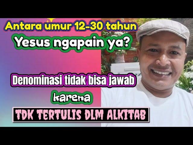 Gereja Katolik dapat menjawab sesuatu yg tdk tertulis dlm Alkitab// Albert Kwuta