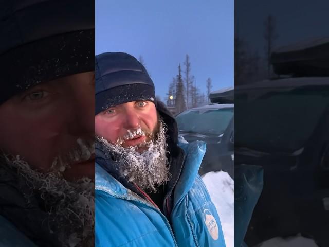 Холодная ночевка на улице в тундре на -50 без снаряжения
