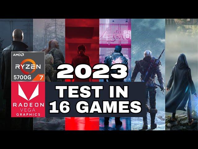 Ryzen 7 5700G + Vega 8: 16 Games Tested in 2024 | JOHN TECH