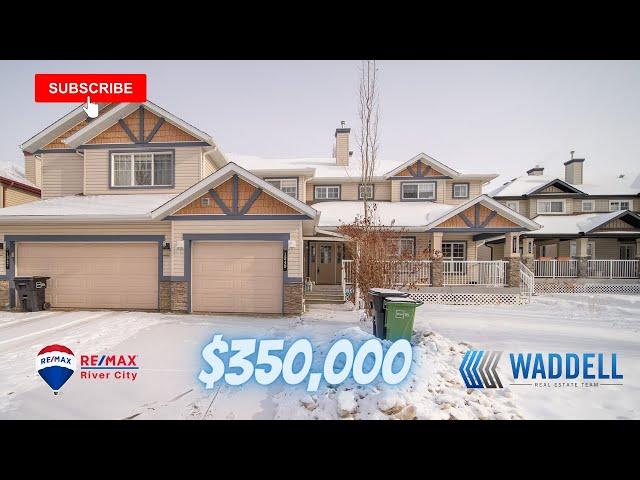 Step inside one of the cheapest homes in SW Edmonton for under $350,000 without condo fees!!