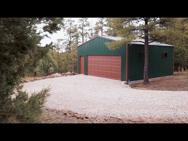 VersaTube Garage was a "SLAM DUNK" for this DIYer's OFF-GRID Property