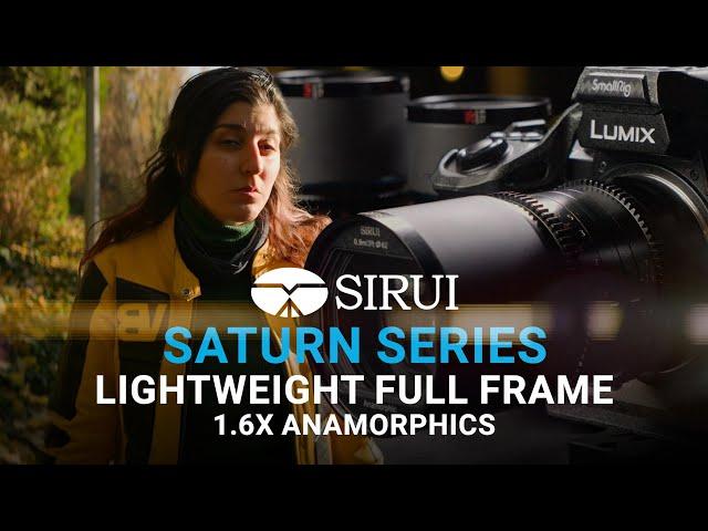 LIGHTWEIGHT Full Frame Anamorphic Lenses - Sirui Saturn 1.6X 50 + 75mm T2.9