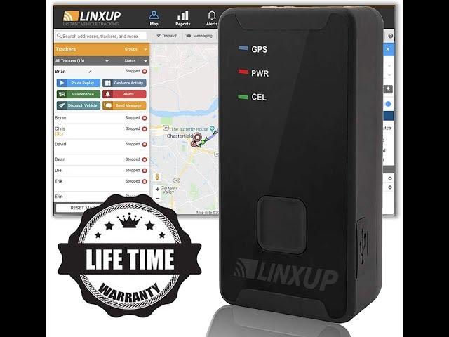 Linxup LTAS1 Mini Portable Real Time Personal Tracking and GPS Tracker