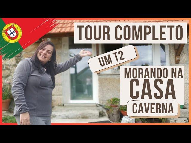 Vivendo Junto a Natureza: Um Tour Pela Casa Caverna em Portugal!