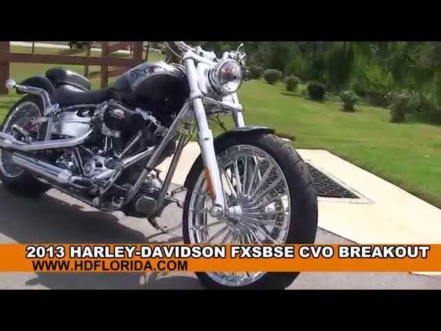 2013 Harley Davidson CVO Breakout - Used Motorcycles for sale