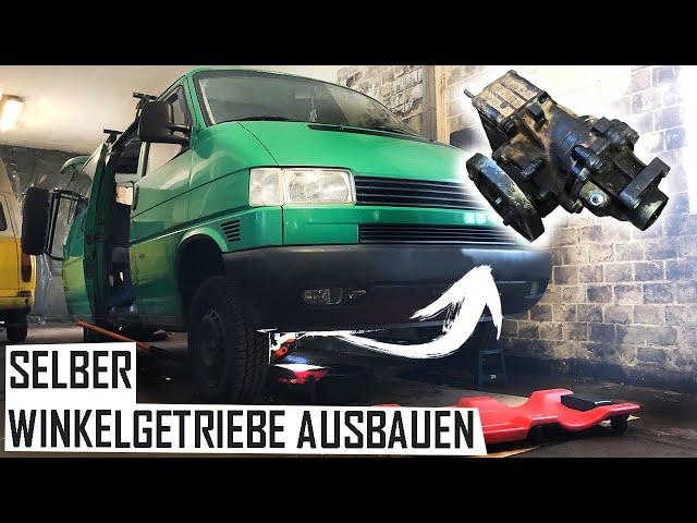 VW T4 Syncro Winkelgetriebe ausbauen, diese Tipps hätten mir geholfen...