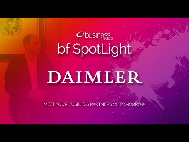 Daimler AG zu Gast bei bf SpotLight