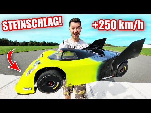 Bei über +250 Km/H STEINSCHLAG KASSIERT! Was passiert?