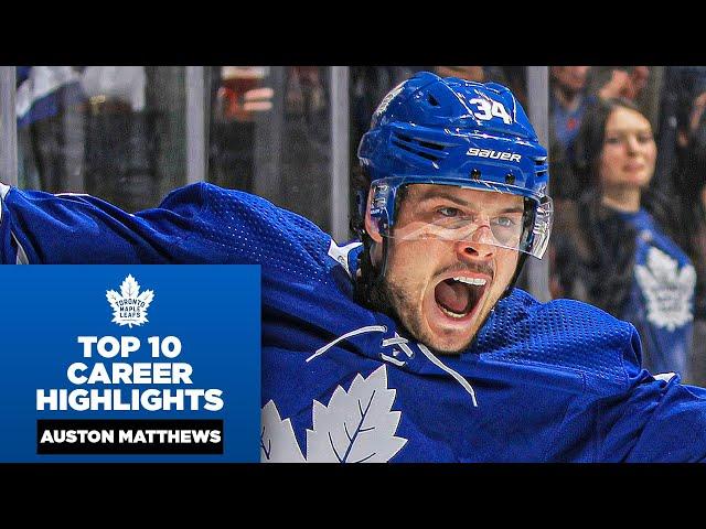 Auston Matthews' Top 10 Career Plays